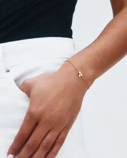 Lucky Mini Gold armband från Edblad – elegant guldarmband med flera tur-symboler