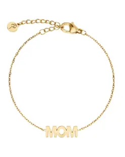 Edblad Mom Bracelet Gold – elegant guldpläterat armband med hyllning till mamma