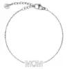Edblad Mom Bracelet Steel – elegant armband i rostfritt stål med Mom-text