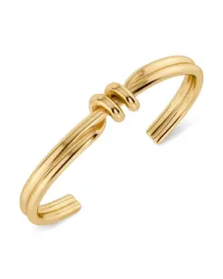 Edblad Swivel Bangle Gold – elegant guldpläterat armband i minimalistisk design