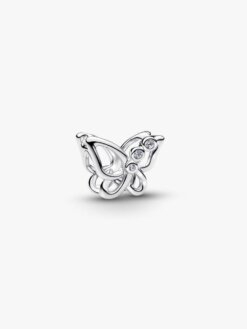 Pandora Butterfly Openwork Charm – charm med filigran fjäril