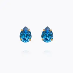 Amelia Stud Earrings ReCreated Iceblue – Caroline Svedbom örhängen med isblå kristall