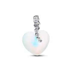 Detaljbild av Pandora Shooting Star & Heart berlock