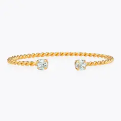 Mini Twisted Bracelet Crystal