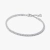 Pandora Gnistrande Tennisarmband 593927C01 – sterlingsilver med kubisk zirkonia