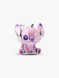 Disney Lilo & Stitch Angel berlock i sterlingsilver med rosa och lila emalj – Pandora 793739C01