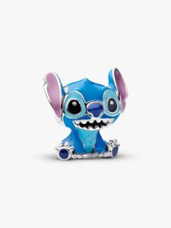 Berlock med Disneys Stitch i sterlingsilver med lila och svart emalj – Pandora 793815C01