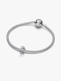 Pandora tulpanberlock genombruten design på Moments-armband – blomstyling mors dag