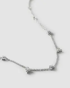 Närbild Syster P Celestia Bracelet Silver – kubiska zirkoner i 925 silver
