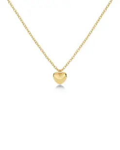 Barley Mini Necklace Gold från Edblad halsband i 14K guldplätering med liten detalj