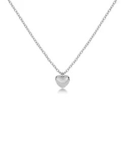 Barley Mini Necklace Silver från Edblad halsband i blank metall med liten detalj