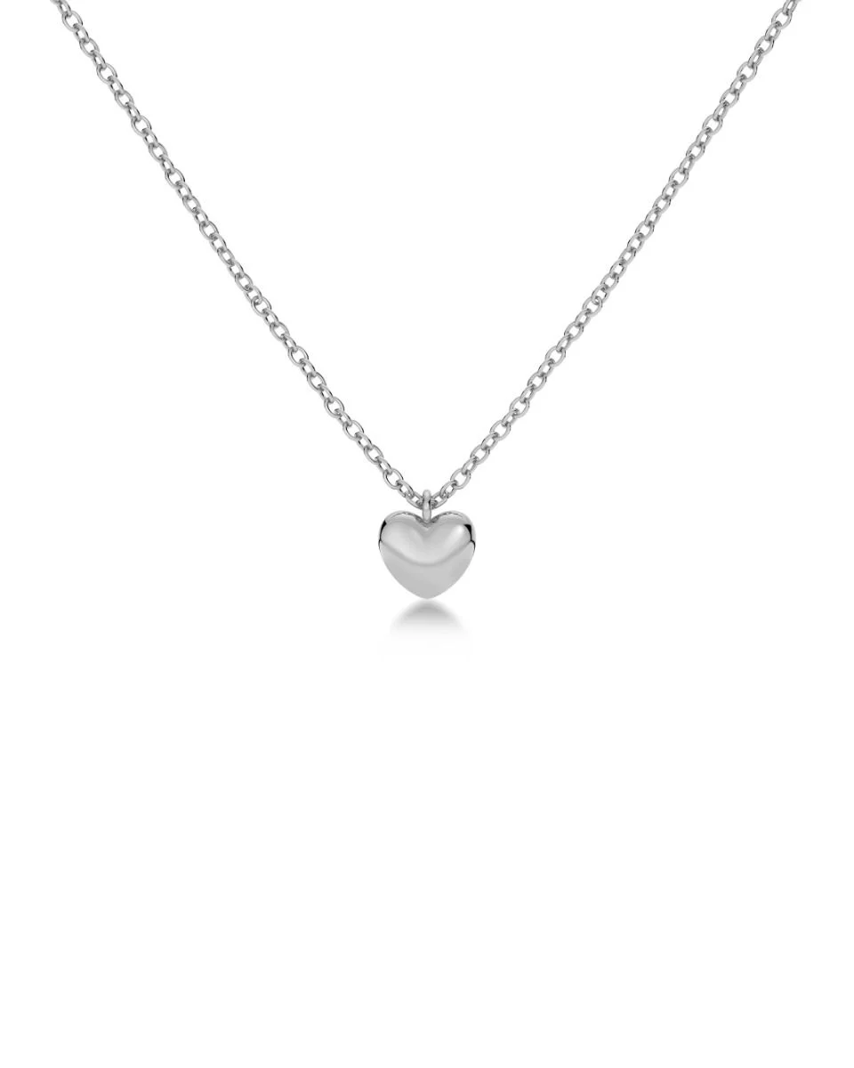 Barley Mini Necklace Silver från Edblad halsband i blank metall med liten detalj
