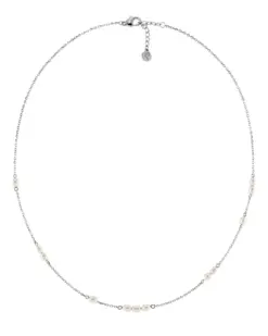 Breeze Necklace Multi Silver från Edblad med flera sötvattenspärlor