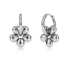 Daisy Hoops Silver från Edblad i blomdesign med blank silverfinish