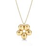 Daisy Necklace L Gold från Edblad halsband med stor blomdesign i guld