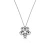 Daisy Necklace M Silver från Edblad halsband med blomdesign i silver