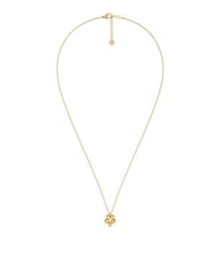 Halsband med blomformad detalj i guld från Edblad