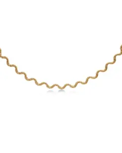 Mini Spiral Necklace Gold från Edblad halsband med liten spiral i guld