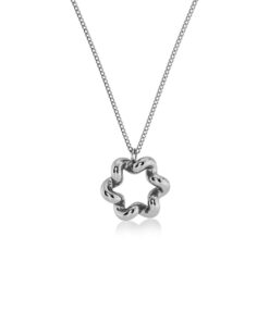 Spiral Necklace Silver från Edblad halsband med vriden spiraldesign i silver