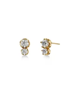 Teeny Studs Gold från Edblad små guldpläterade örhängen i minimalistisk design