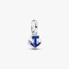 Blått ankare minihängberlock Pandora sterlingsilver lapis lazuli havsblå – 794610C01