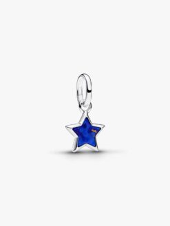 Blå stjärna minihängberlock Pandora sterlingsilver lapis lazuli djupblå himmelsk – 794613C01