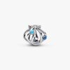 Pandora Snäckberlock med emalj i sterlingsilver med blå emaljdetaljer – 794695C01
