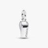 Domarvisselpipa hängberlock Pandora sterlingsilver flush-set stenar fotboll sport VM 2026 – 794713C01
