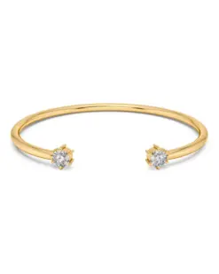 Minimalistiskt bangle-armband i guld från Edblad