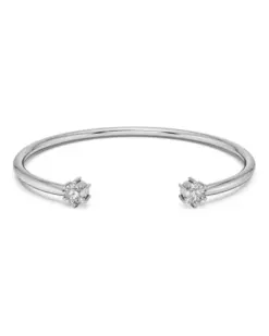 Minimalistiskt bangle-armband i silver från Edblad