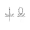 Dragonfly Hoops Silver från Edblad creoler med trollslända i silver