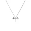 Dragonfly Necklace S Silver från Edblad halsband med trollslända i silver
