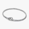 Pandora Skirt Berlockarmband med Glittrande Lås i sterlingsilver foxtail-kedja CZ – 594462C01